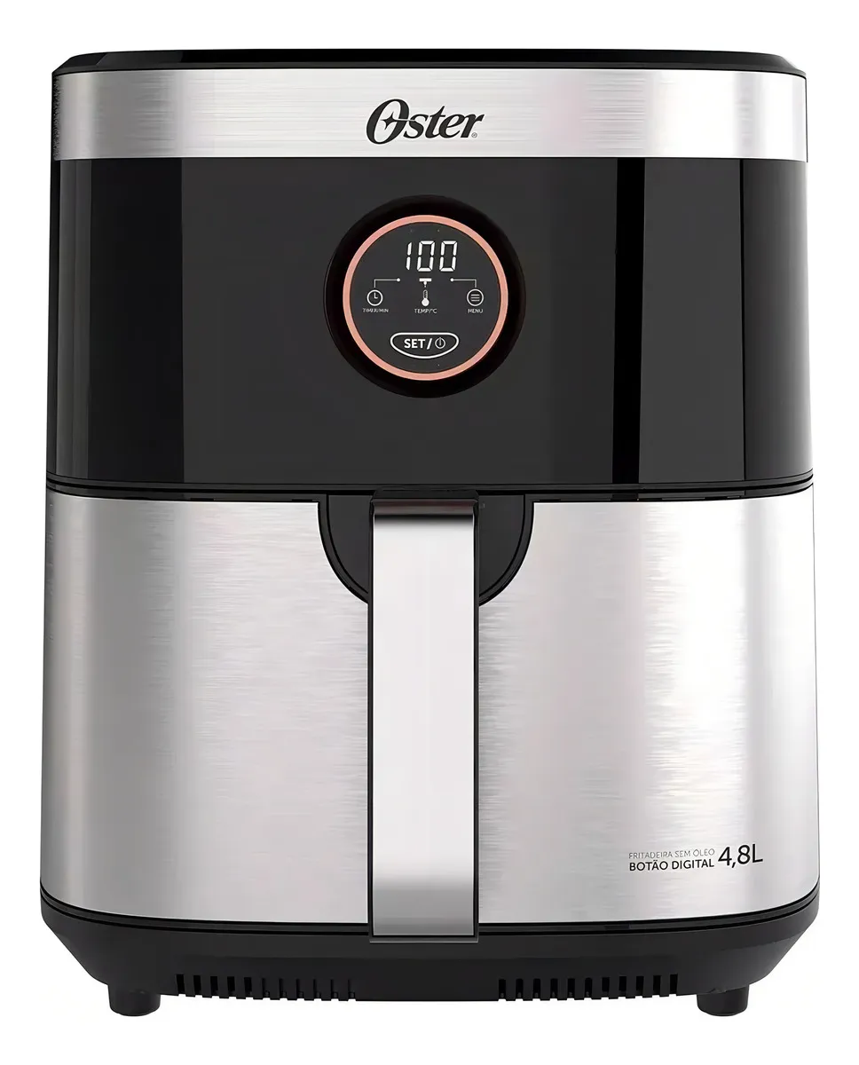 Oster 4,8L Black Inox