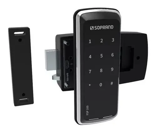 Fechadura eletrônica Soprano FSP100